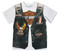 Harley-Davidson Big Boys' Printed-On Motorcycle Vest Short Sleeve Tee 1092625 - Wisconsin Harley-Davidson