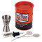 Harley-Davidson Oil Drum Cocktail Gift Set, Pre-Luxe Logos HDL-18547 - Wisconsin Harley-Davidson