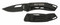 Harley-Davidson TecX Dinero H-D Script Pocket Knife Stainless Handle Black 52080 - Wisconsin Harley-Davidson