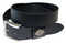 Harley-Davidson Men's Chrome Bar & Shield Medallion Logo Leather Belt Black HD96 - Wisconsin Harley-Davidson