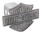 Harley-Davidson Trailer Hitch Cover, Black Metal Bar & Shield, 2 Inch HDHC13-K - Wisconsin Harley-Davidson