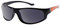 Harley-Davidson Mens Kickstart Sunglass Shiny Black/Orange Grey Lens HDV006BLK-3 - Wisconsin Harley-Davidson