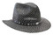 Harley-Davidson Men's Twisted Toyo Straw Hat Black/Gray HD-751 - Wisconsin Harley-Davidson