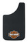 Harley-Davidson Orange Bar & Shield Logo Easy Fit Mud Guard Black P524 - Wisconsin Harley-Davidson