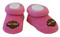 Harley-Davidson Baby Girls' Boxed Stretch Terry Booties, Pink S9LGL20HD (0/3M) - Wisconsin Harley-Davidson