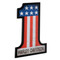 Harley-Davidson #1 Racing Custom Shape Pub Sign HDL-15310 - Wisconsin Harley-Davidson