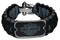 Harley-Davidson Wide Survival Bracelet Strap Steel Black/Grey 7.5'' 201106656 - Wisconsin Harley-Davidson