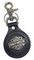 Harley-Davidson Bar & Shield Emblem Round Leather Key Fob, Black K70H - Wisconsin Harley-Davidson