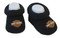 Harley-Davidson Baby Boys' Boxed Stretch Terry Booties, Black S9LBL20HD (0/3M) - Wisconsin Harley-Davidson