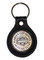 Harley-Davidson Bar & Shield Black Leather Medallion Key Ring K78H - Wisconsin Harley-Davidson