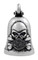 Harley-Davidson Vintage Skull & Crossbones Ride Bell, Durable Zinc HRB051 - Wisconsin Harley-Davidson
