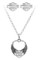 Harley-Davidson Womens Winged Heart Necklace & Earrings Gift Set, Silver HDS0004 - No Hassle Returns at Wisconsin Harley