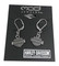 Harley-Davidson Women's Earrings, Bling Bar & Shield Dangles, Silver HDE0183 - No Hassle Returns at Wisconsin Harley