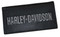 Harley-Davidson Black Leather Embroidered Checkbook Cover FC806H-7G - Wisconsin Harley-Davidson