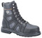Harley-Davidson Men's Craig Steel-Toe 7-Inch Black Boots. Inside Zipper. D93177 - Wisconsin Harley-Davidson