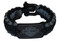 Harley-Davidson Regular Survival Bracelet Strap Nylon Black/Grey 7'' 201106640 - Wisconsin Harley-Davidson
