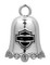 Harley-Davidson Outline Bar & Shield Logo Ride Bell, Durable Zinc. HRB018 - Wisconsin Harley-Davidson