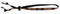Harley-Davidson Men's Croakie, Orange Bar & Shield Logos, Black HDL B&S - Wisconsin Harley-Davidson