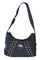Harley-Davidson Women's Soft Studded Shoulder Bag Black Leather Purse HD663 - Wisconsin Harley-Davidson