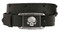 Harley-Davidson Men's Crackle Willie G Skull Belt, Black Leather 97658-16VM - Wisconsin Harley-Davidson