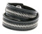 Harley-Davidson Women's Double Wrap Zippered Cuff, Genuine Leather HDWCU10739 - Wisconsin Harley-Davidson