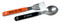 Harley-Davidson Kid's Utensil Set, Fork & Spoon Set, Black & Orange 20327 - Wisconsin Harley-Davidson