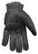 Redline Men's Gel Padded Full-Finger Motorcycle Leather Gloves, Black G-055PR - No Hassle Returns at Wisconsin Harley