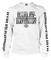 Harley-Davidson Men's Distressed Freedom Fighter Long Sleeve Shirt, White - Wisconsin Harley-Davidson