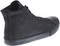 Harley-Davidson Men's Baxter All Black 4.5" Leather Hi-Cut Sneakers D93342 - No Hassle Returns at Wisconsin Harley