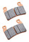 Harley-Davidson Original Equipment Front Brake Pads Fits Softail Models 41300102 - Wisconsin Harley-Davidson