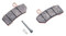 Harley-Davidson Original Equipment Front Brake Pads, Fits VRSC Models 42897-06A - Wisconsin Harley-Davidson
