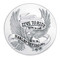 Harley-Davidson Live To Ride Eagle Chrome Medallion, 3.5 inches 99027-87T - Wisconsin Harley-Davidson
