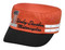 Harley-Davidson Women's #1 Colorblock Flat Top Cap, Vintage Orange 99566-17VW - Wisconsin Harley-Davidson