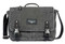 ROUT Voyager Messenger Bag, Washed Black Cotton Canvas & Leather Trim RC10525 - Wisconsin Harley-Davidson