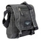ROUT Voyager Vertical Messenger Bag, Washed Black Cotton Canvas RC10539 - No Hassle Returns at Wisconsin Harley