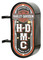 Harley-Davidson HDMC Marquee Lite-Up Pub Sign, Distressed Steel HDL-15516 - Wisconsin Harley-Davidson