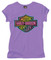 Harley-Davidson Little Girls' Glittery Rainbow B&S Short Sleeve Tee 1530659 - Wisconsin Harley-Davidson