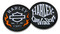 Harley-Davidson Flames & H-D Skull Challenge Coin, 1.75 in Coin, Black 8005078 - Wisconsin Harley-Davidson