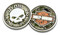 Harley-Davidson Willie G Skull Bar & Shield Camo Challenge Coin, 1.75 in 8005085 - Wisconsin Harley-Davidson