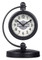 Harley-Davidson Bar & Shield Logo Swivel Clock w/ Metal Stand, Black 96834-17V - Wisconsin Harley-Davidson