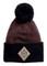 Harley-Davidson Men's Pom Contrasting Knit Beanie Hat, Black 97643-17VM - Wisconsin Harley-Davidson