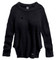Harley-Davidson Women's Destroyed Cut-Out Sides Sweater, Black 96127-17VW - Wisconsin Harley-Davidson