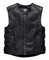 Harley-Davidson Men's Swat II Genuine Leather Zippered Vest, Black 98101-16VM - Wisconsin Harley-Davidson