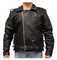 Harley-Davidson Free Shipping - Redline Men's Classic Biker Style Side Lace Leather Motorcycle Jacket M-800 - Free Shipping on many products plus Orders Over $99