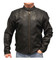 Redline Men's Distressed Leather Touring Motorcycle Jacket w/ Liner, Black M-600 - Wisconsin Harley-Davidson