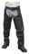 Redline Men's Classic Premium Cowhide Leather Motorcycle Chaps, Black M-1400 - Wisconsin Harley-Davidson