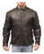 Redline Men's Leather Touring Side-Lace Motorcycle Jacket, Brown M-400-BROWN - Wisconsin Harley-Davidson