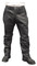 Redline Men's Black Side Angle Zip Pockets Leather Motorcycle Lined Pants M-1550 - Wisconsin Harley-Davidson