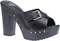 Harley-Davidson Women's Claremont 4.5" Black Block Heel Sandals D83907 - Wisconsin Harley-Davidson
