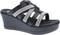 Harley-Davidson Women's Kellway Black Fashion Wedge Sandals D83924 - Wisconsin Harley-Davidson